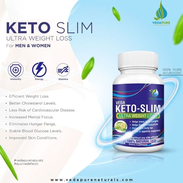 This static dietary supplement ad uses a clean white-space layout, benefit icons, and a high-contrast hero image to communicate value.